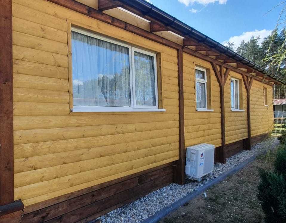 Deska elewacyjna półbal / imitacja bala