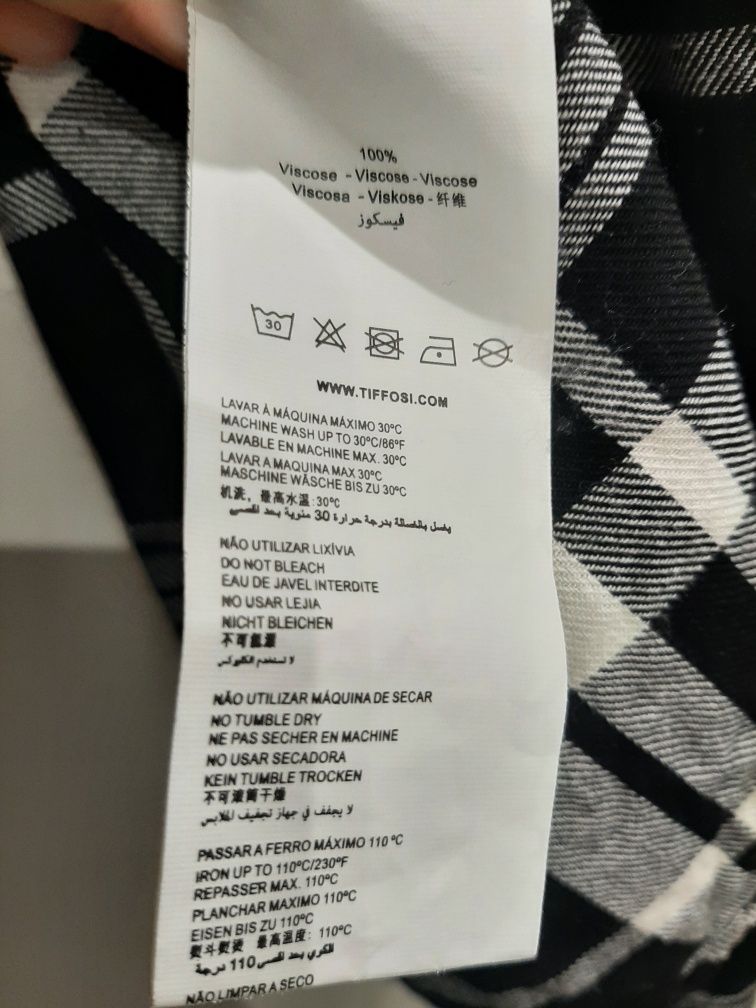 Camisa estilo oversize da Tiffosi