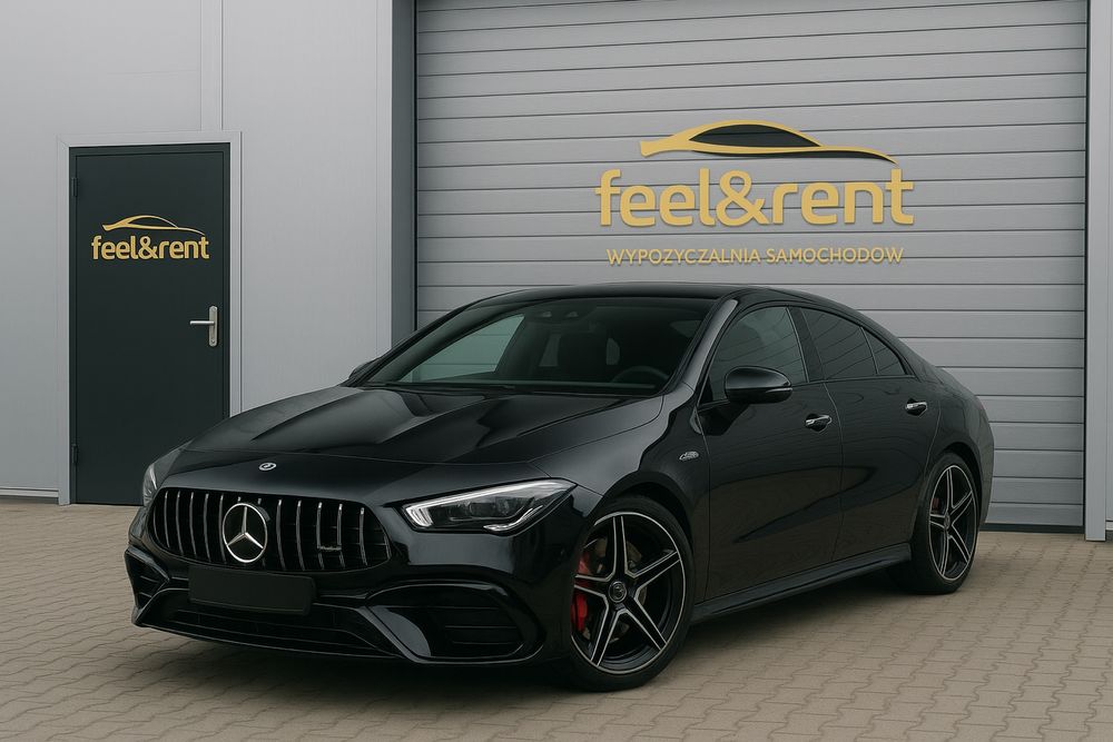 Wynajem wypożyczalnia mercedes CLA 45 s amg