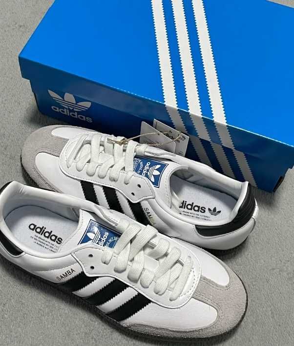 Białe buty Adidasa 39