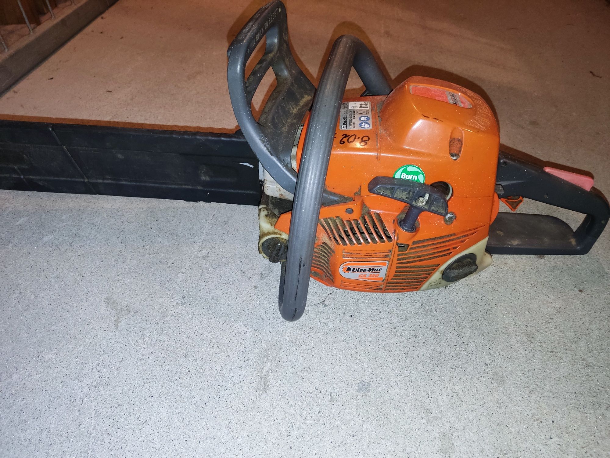 Piła spalinowa oleo-mac gs350 motorówka