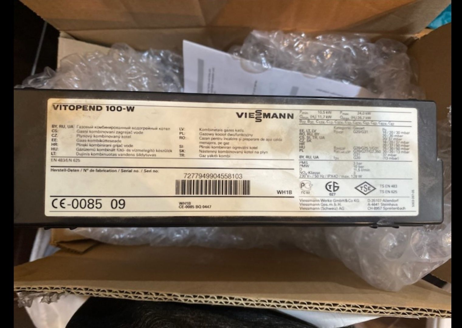 Regulator Viessmann Vitopend 100