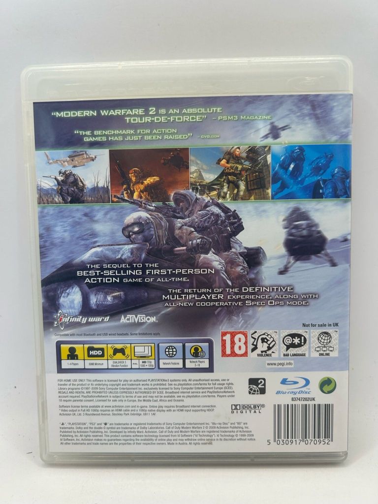 Call Of Duty Modern Warfare 2 Ps3 nr 6938