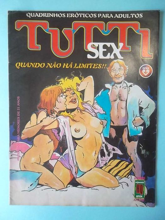 4 Revistas Banda Desenhada Erótica Brasileira Anos 80