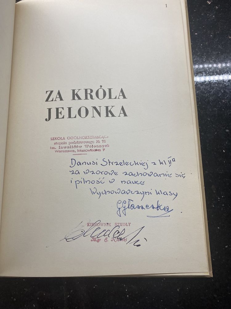 Jan Brzechwa Za Króla Jelonka 1950