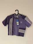 Adidas Originals crop top fioletowy xs damski