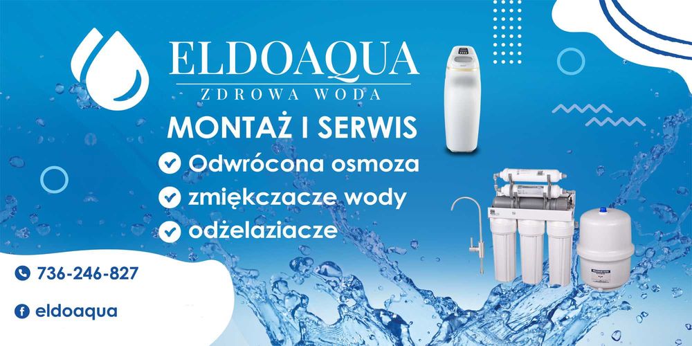 Montaż zmiękczacz wody, odwrócona osmoza