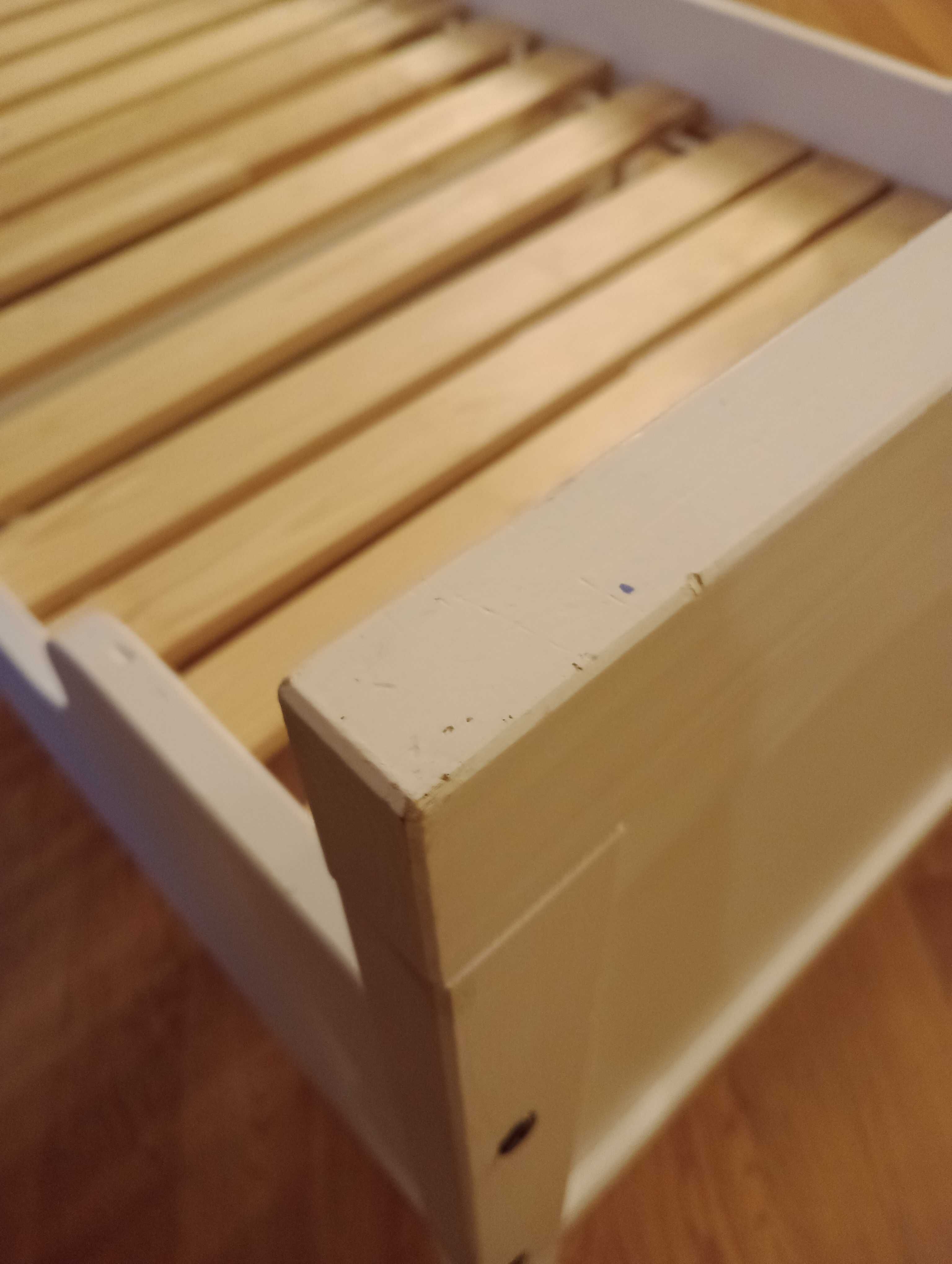 Łóżko Ikea Sundvik "rosnące z dzieckiem"