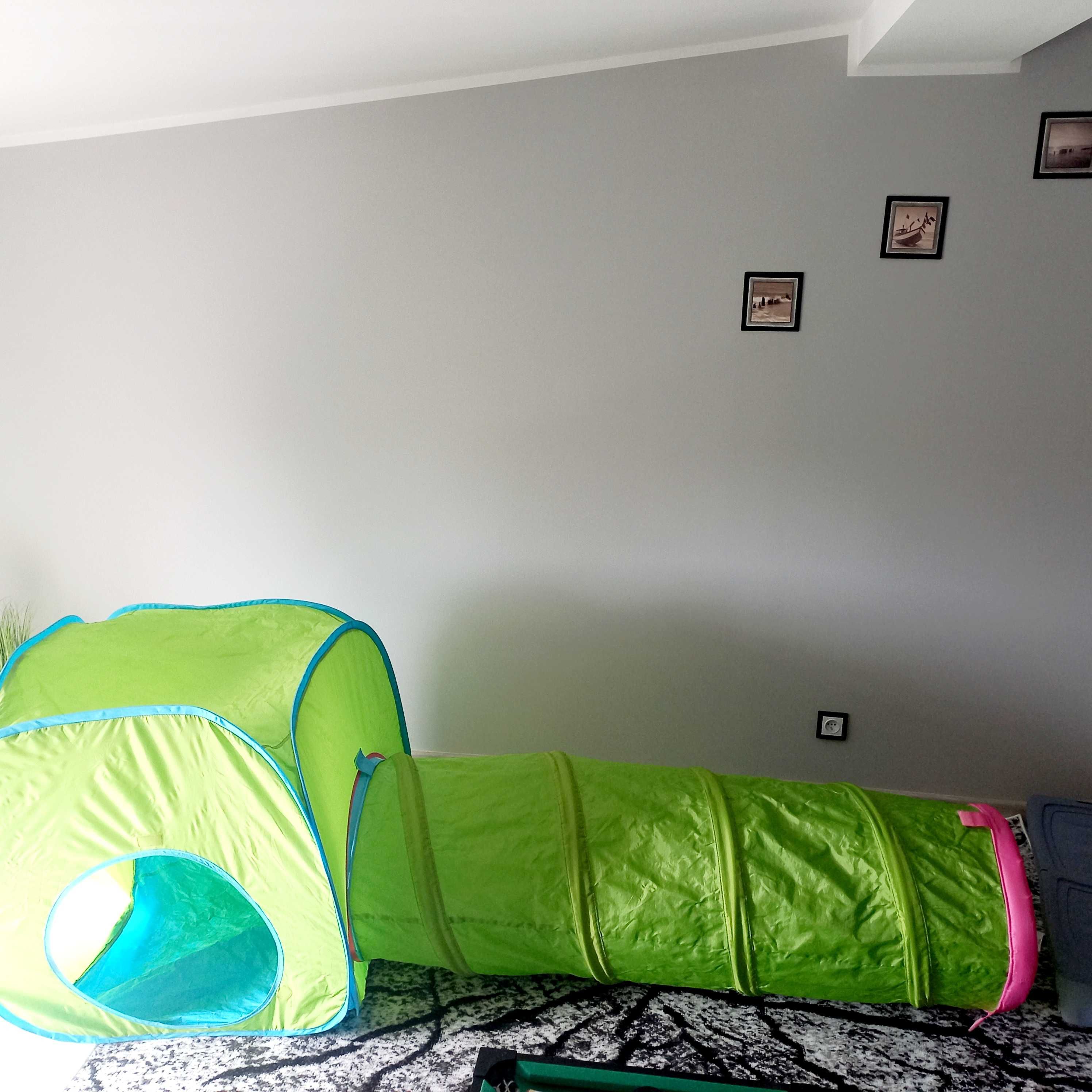 Ikea BUSA tunel rura namiot dziecięcy zestaw zielony