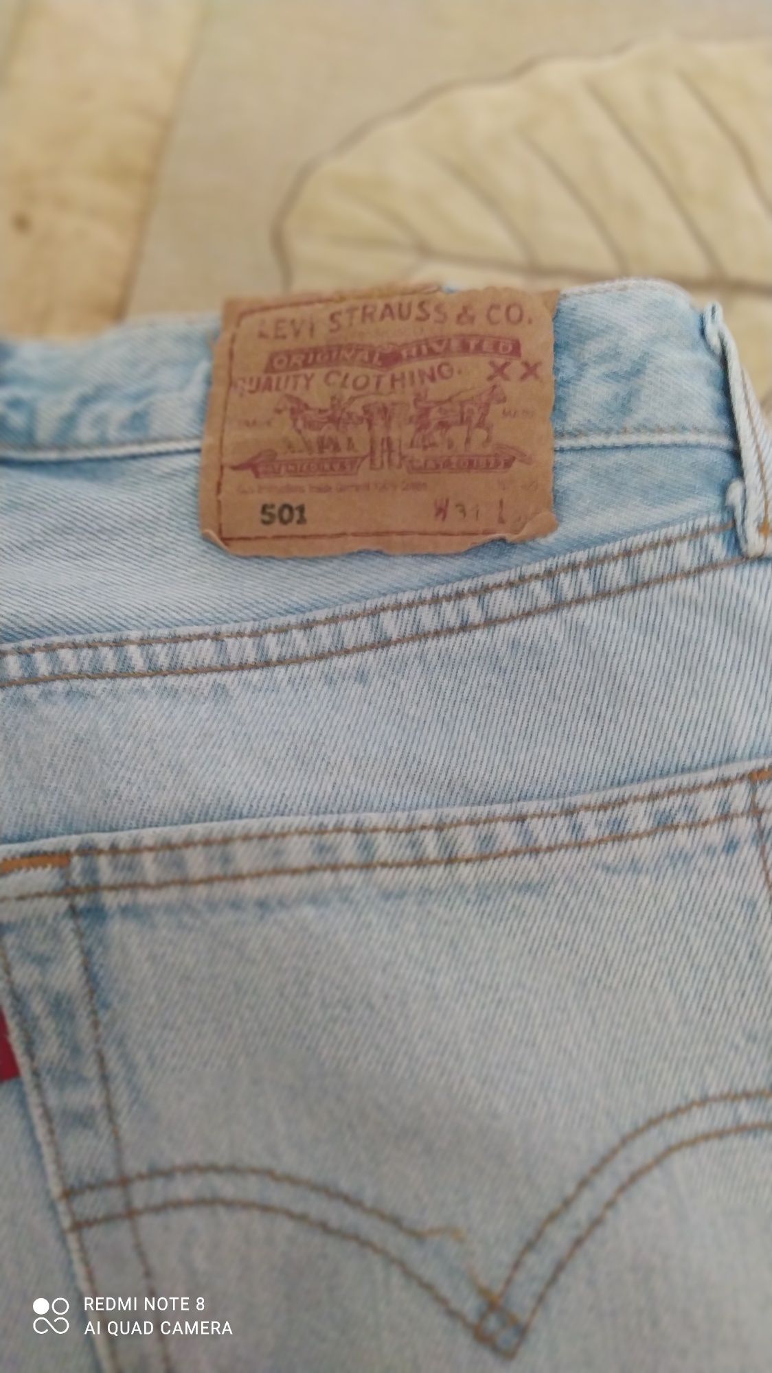Calcas ganga homem M Levi Strauss