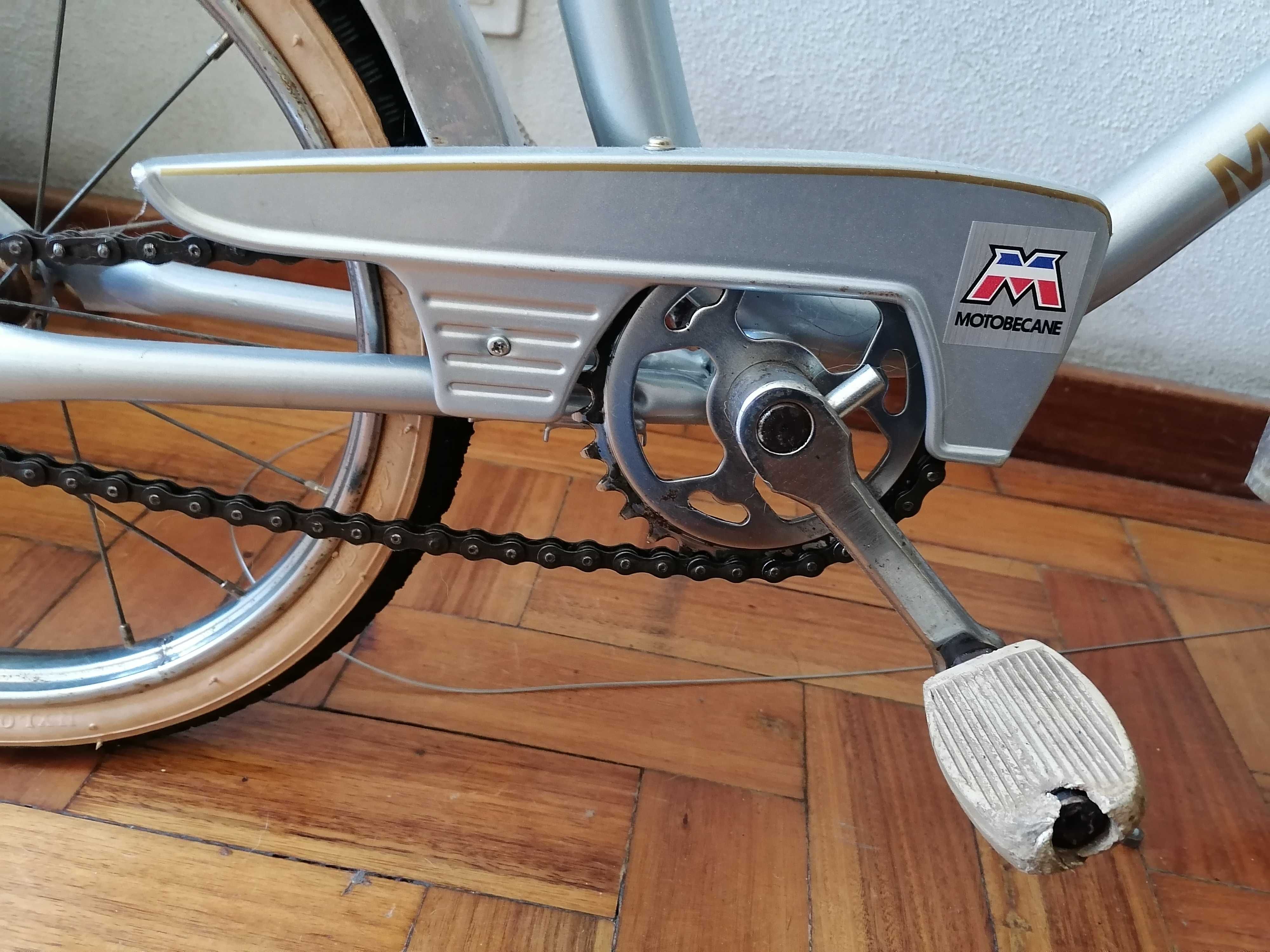 Bicicleta de criança, marca Motobecane, roda 20 dos anos 60