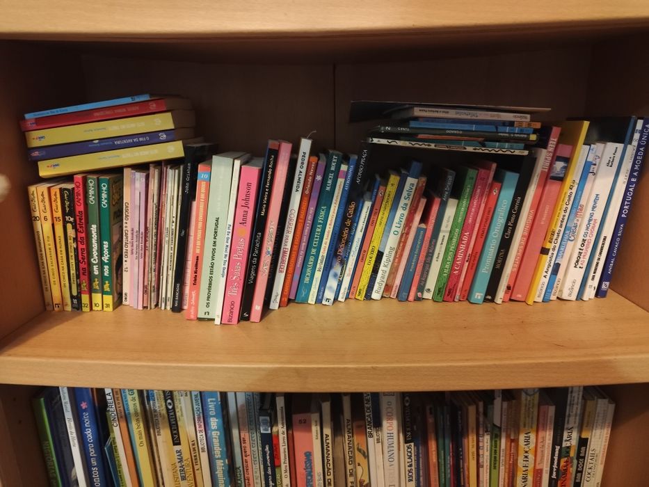 Vários livros para desocupar