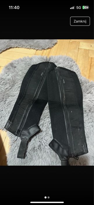 Czapsy fouganza jak nowe