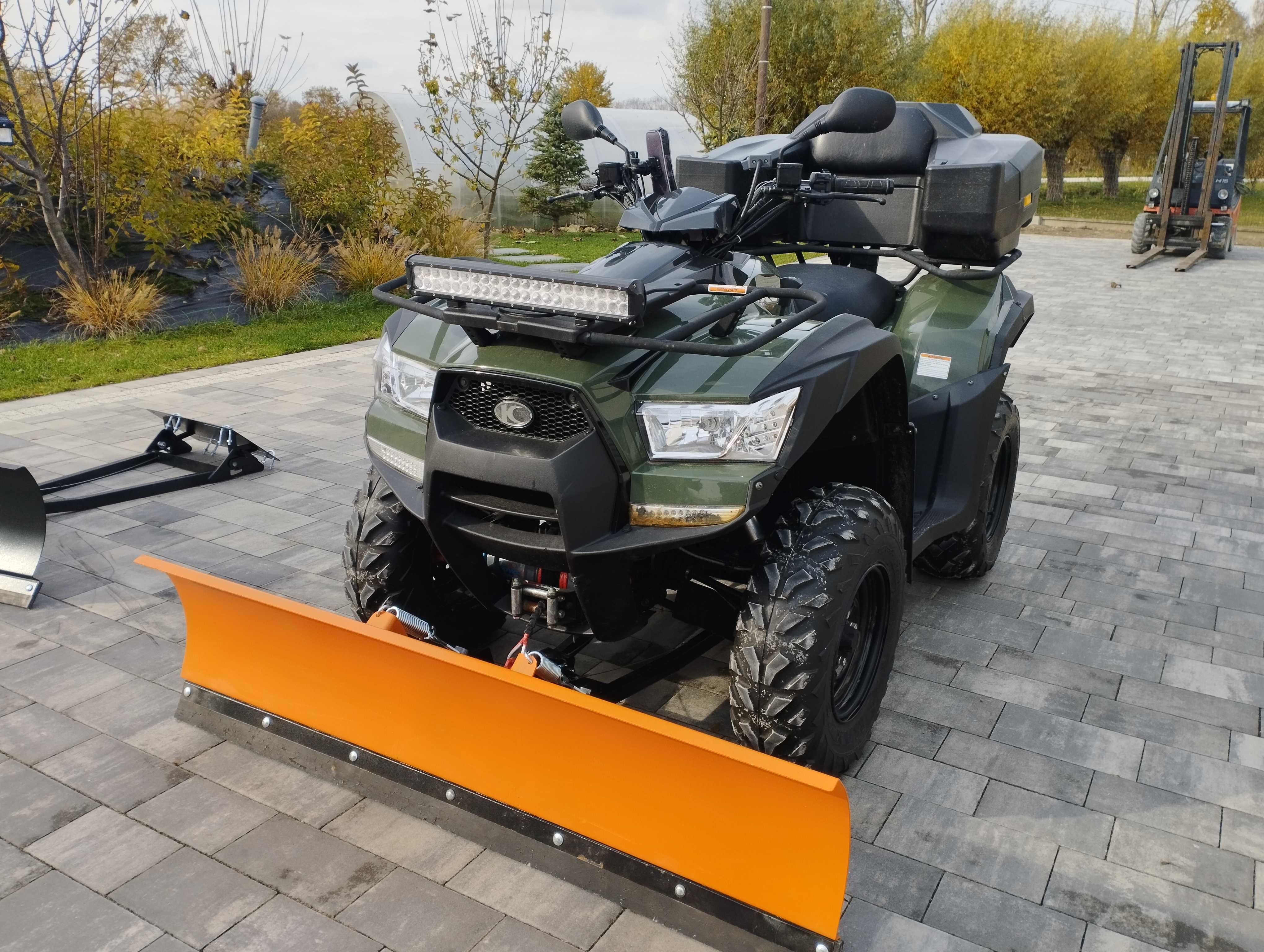 Promocja ! Pług śnieżny z uniwersalnym mocowaniem do Quada 150cm