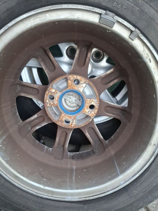 Alufelgi 4x114,3 r14 proste opony Lato
