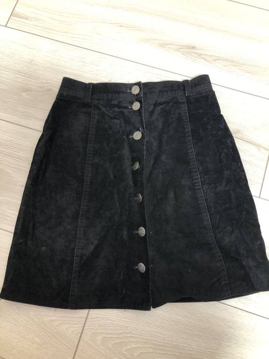 Велюрова спідниця