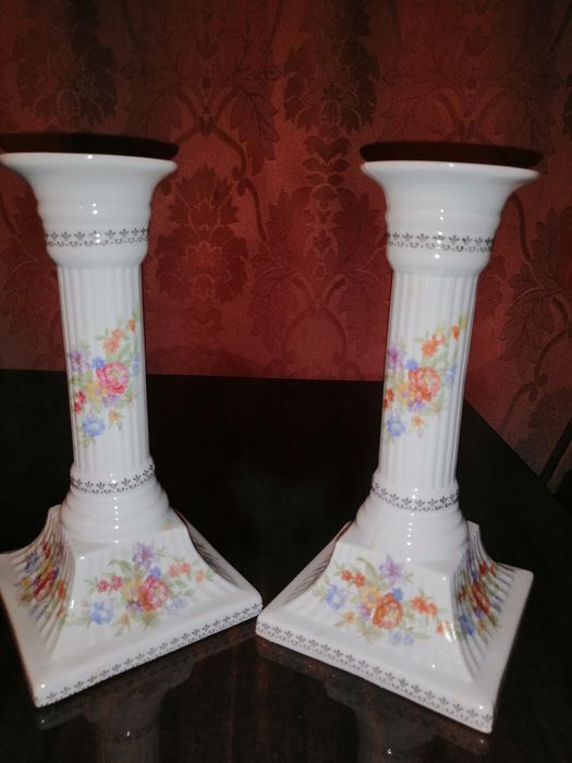 Świeczniki porcelanowe