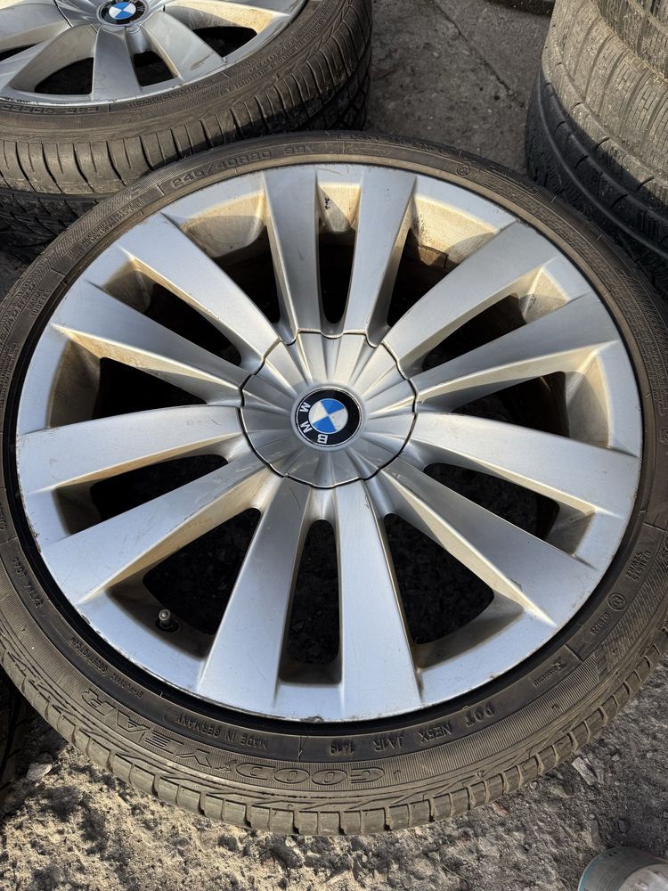 Komplet kół letnich 5x120 Bmw 7 styling 253 275/35/20 goodyear