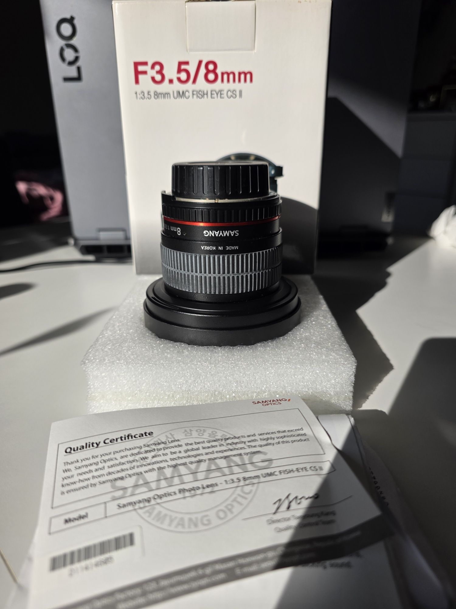 Samyang f3 5 8mm umc fish eye cs ii nikon