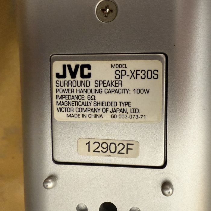 Amplituner Kino domowe JVC Wzmacniacz stereo kolumny 5.1 DVD