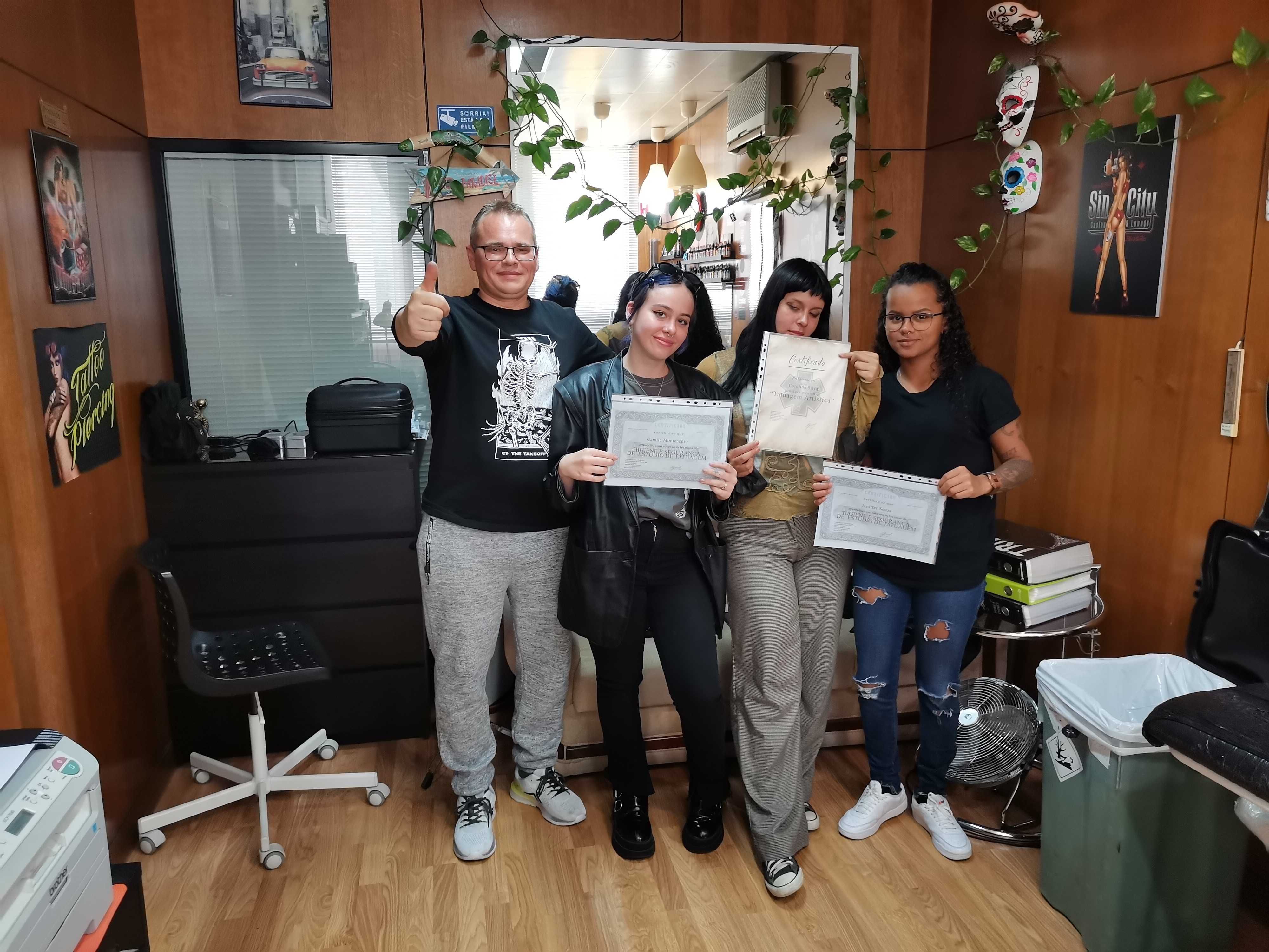 Curso Profissional de Tatuagem Artistica e Desenho