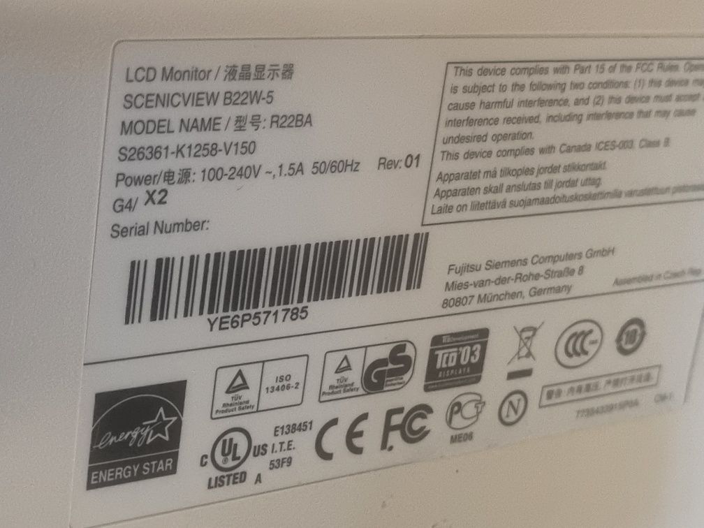 Monitor do komputera