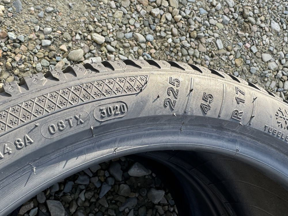 Opony zimowe 225/45R17 Kleber jak NOWE! Wysyłamy !