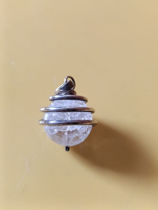 Przywieszka srebrna kulka