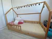 Cama Montessori 90x190cm com colchão