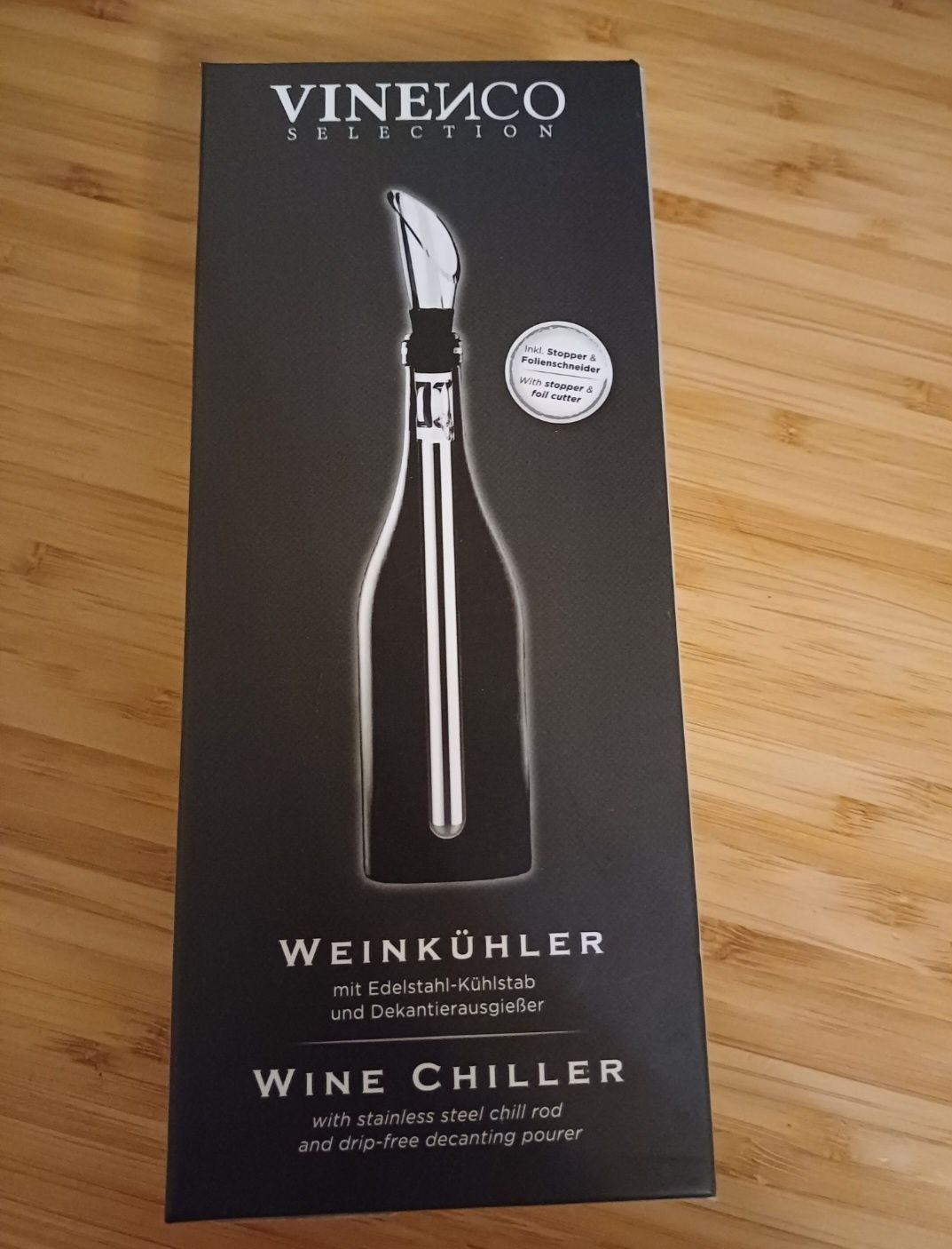 Vinenco chlodziarka do wina sopel Nowy