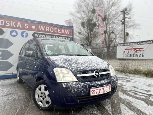 Opel Meriva 1.7 Diesel//Elektryka/Klimatyzacja//HAK//Zamiana
