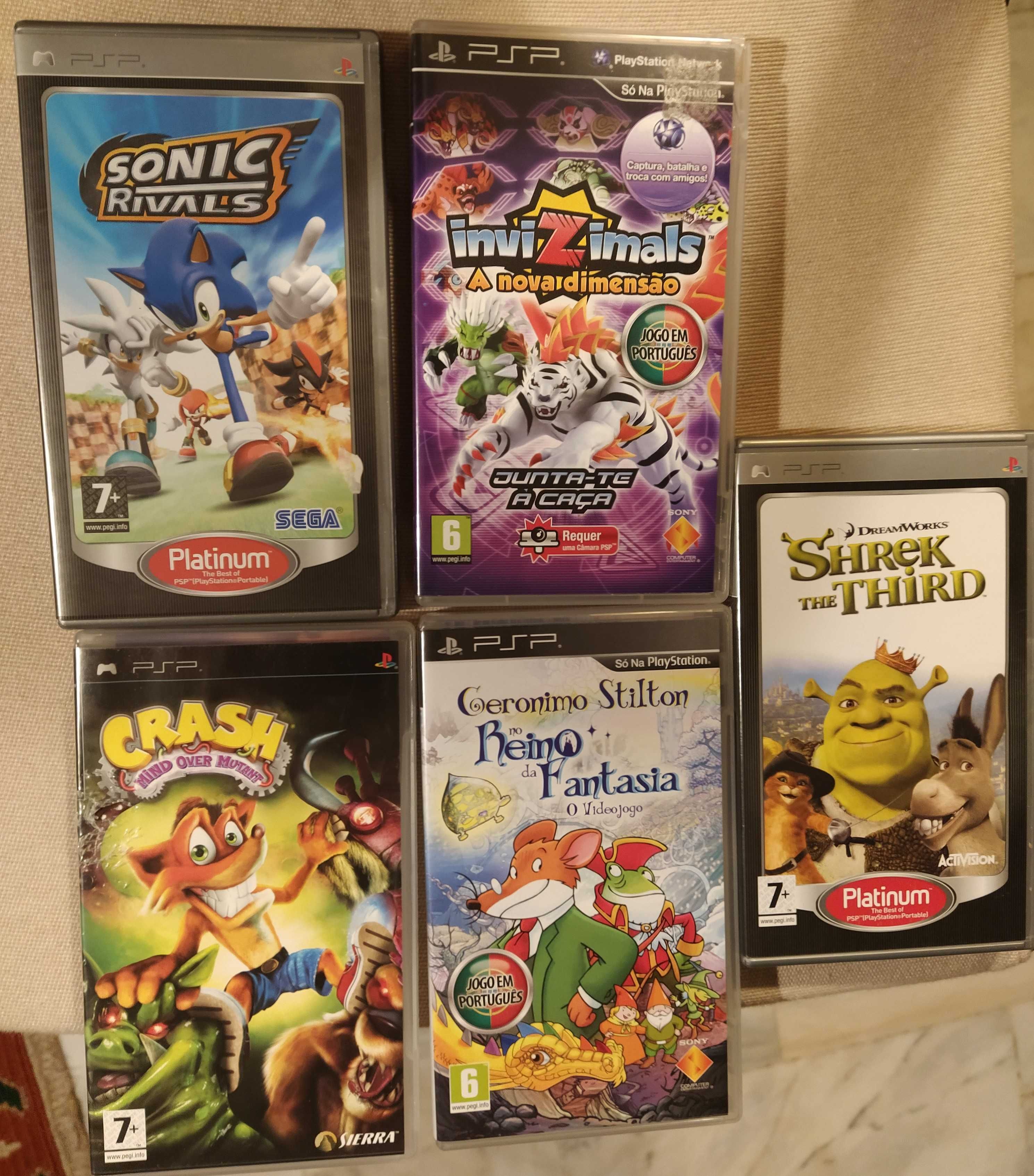 5 JOGOS PSP, vendo em separado.