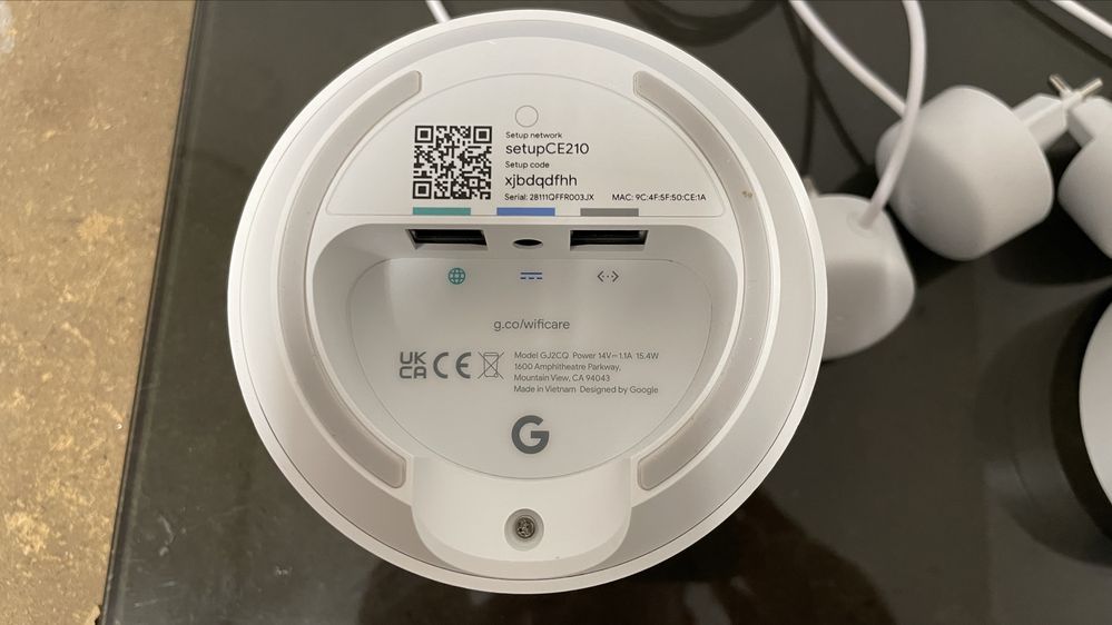 Kit triplo Wifi Mesh AC da marca Google