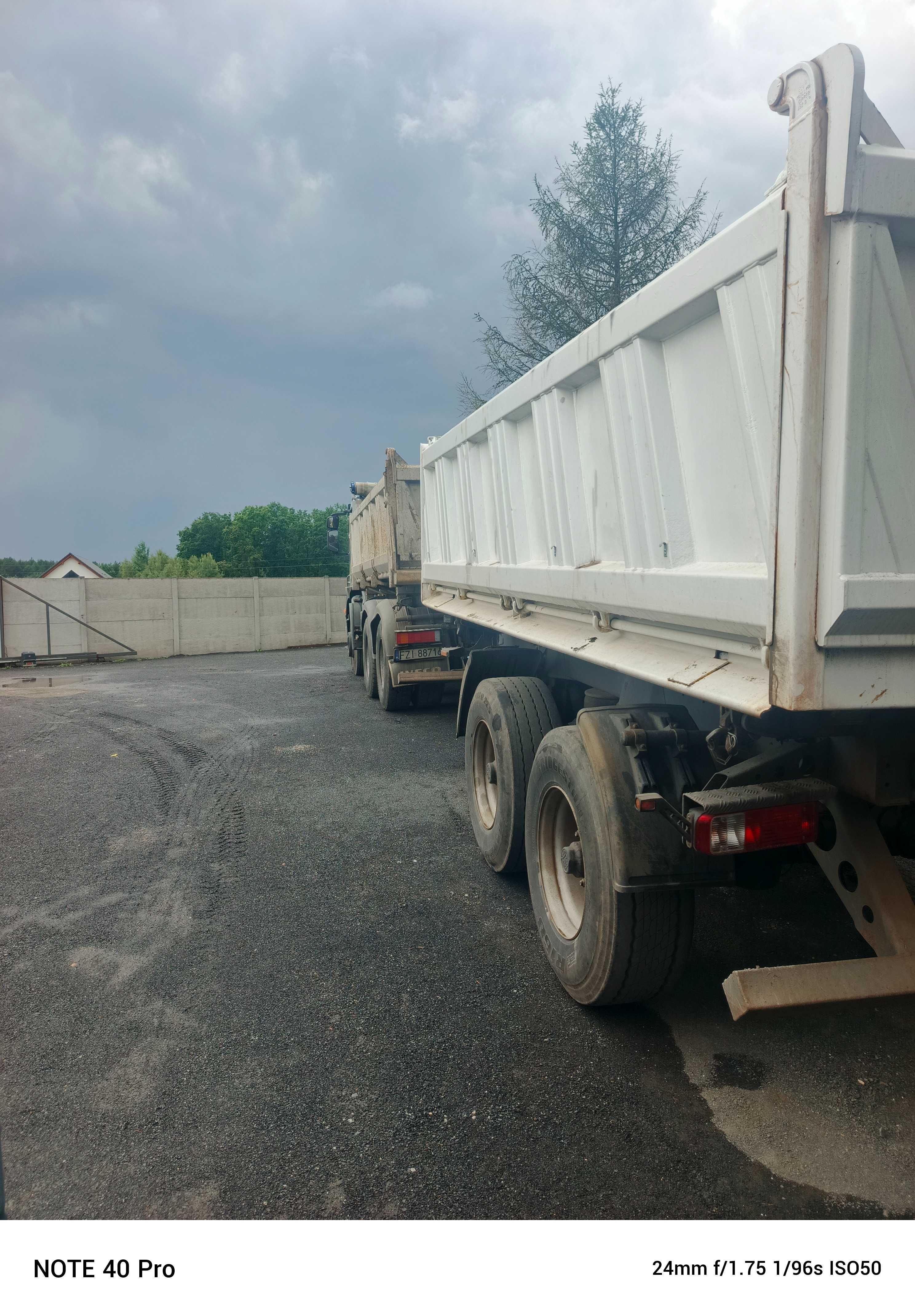 Iveco Trakker 450 + tandem Wywrotka