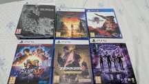 Jogos de ps5 final fantasy,the king of fighters XV,Tekken 8,gotham