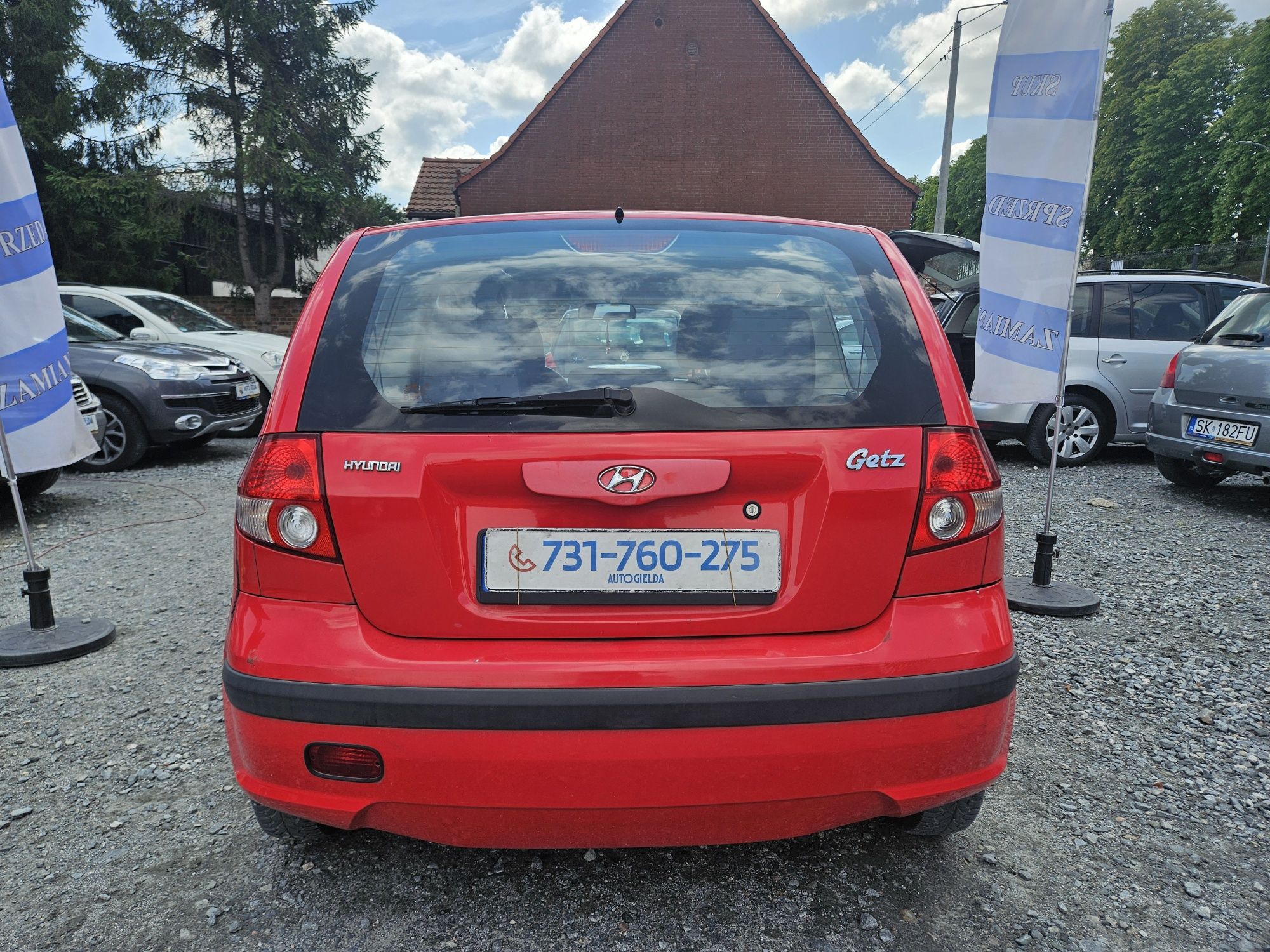 Hyundai Getz//1.1 Benzyna//2005//Klimatyzacja//Miejski//Okazja/Zamiana