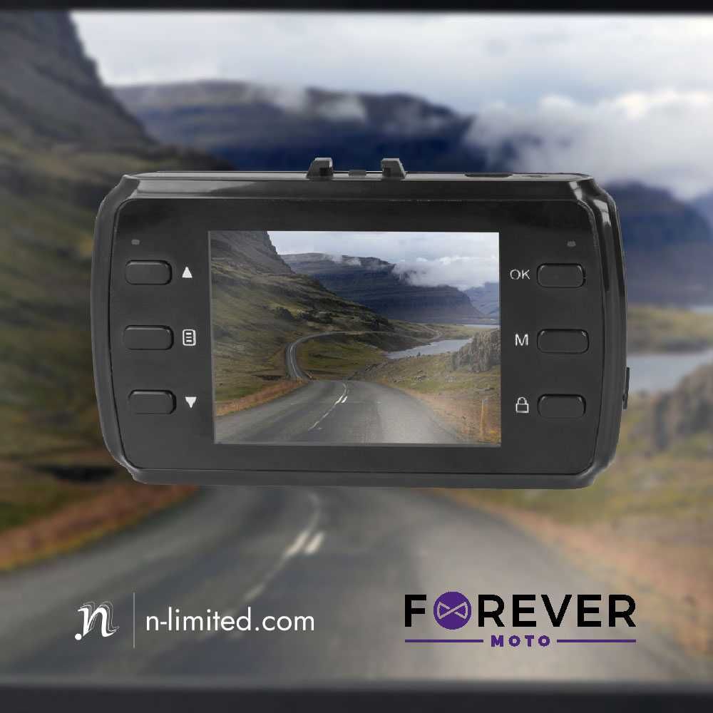 Câmara Vigilância Automóvel (Dash Cam) Full HD c/ LCD sensor movimento