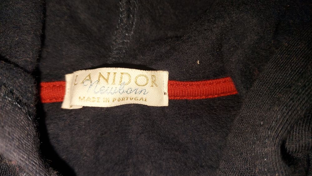 Conjunto camisola Lanidor e calças fato treino 6m
