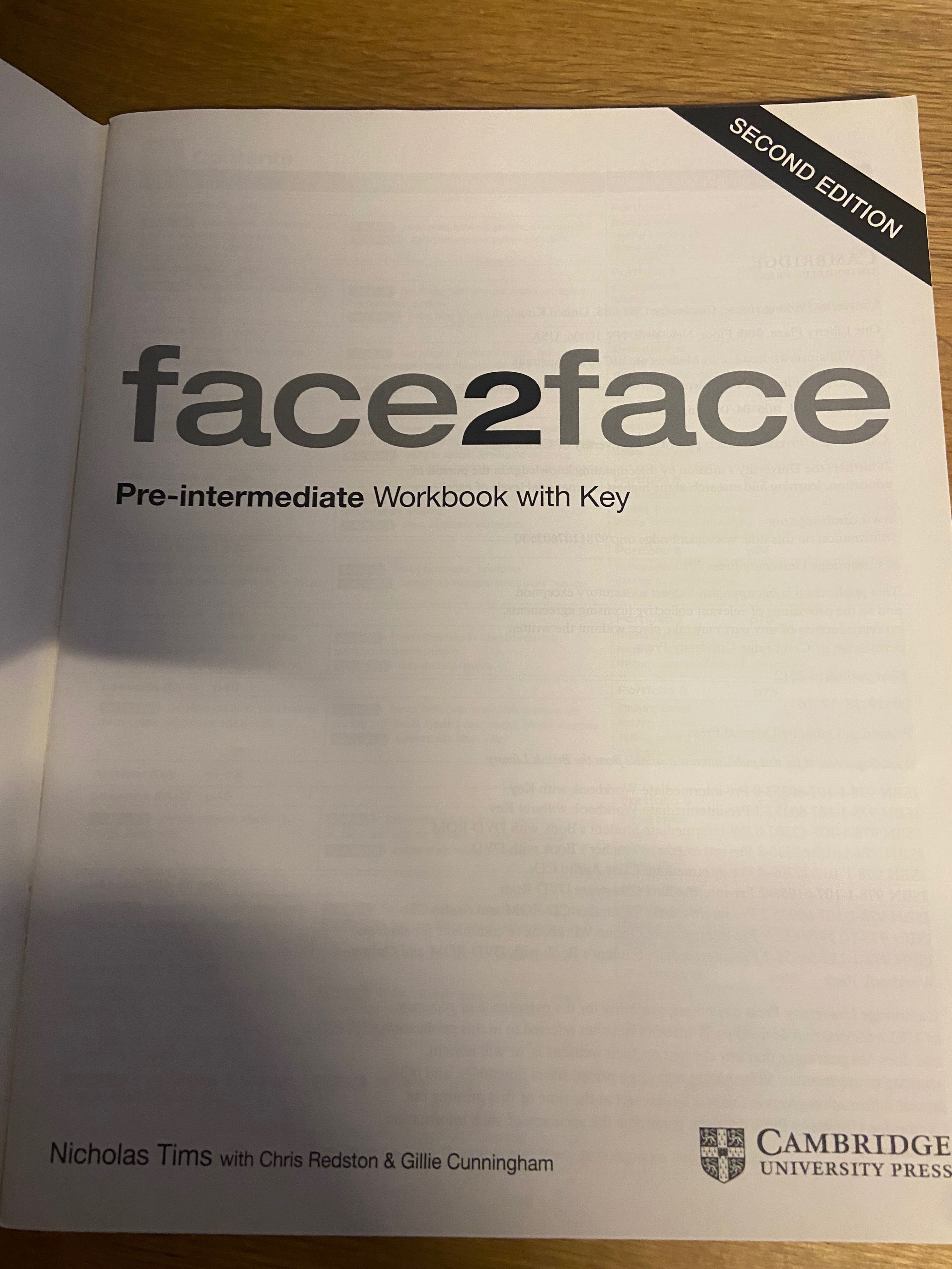 face2face Cambridge