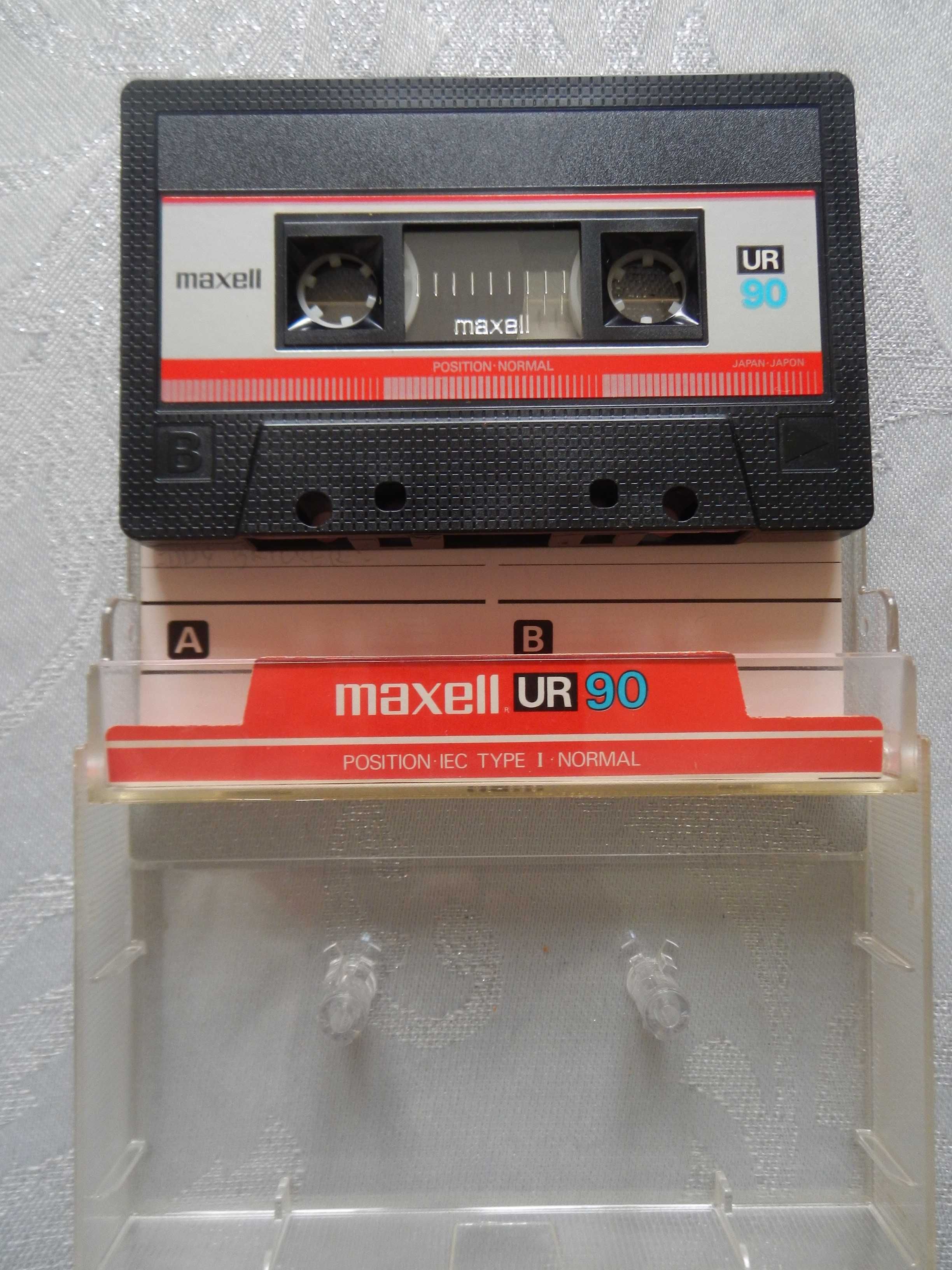 Kaseta magnetofonowa maxell UR 90 Made in Japan