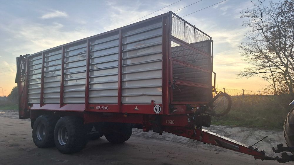 Przyczepa objętościowa Annaburger, Veenhuis, Strautmann, Bergmann