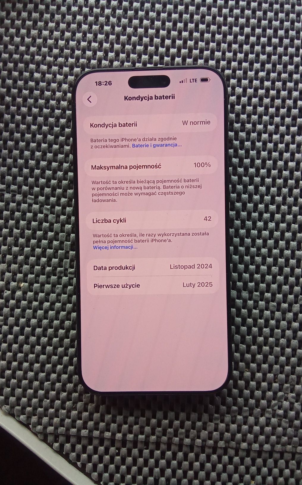 Iphone 16 pro max 256