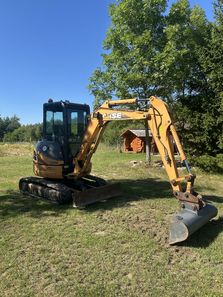 Minikoparka koparka Case CX31b 3 lyzki 3,2tony kubota jcb new holland