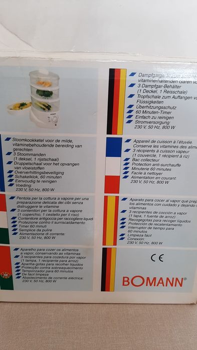 Máquina cozinhar a vapor nova