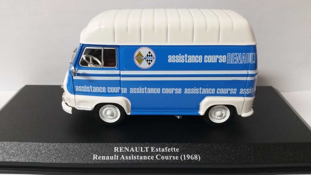 Miniaturas carrinhas assistência rally