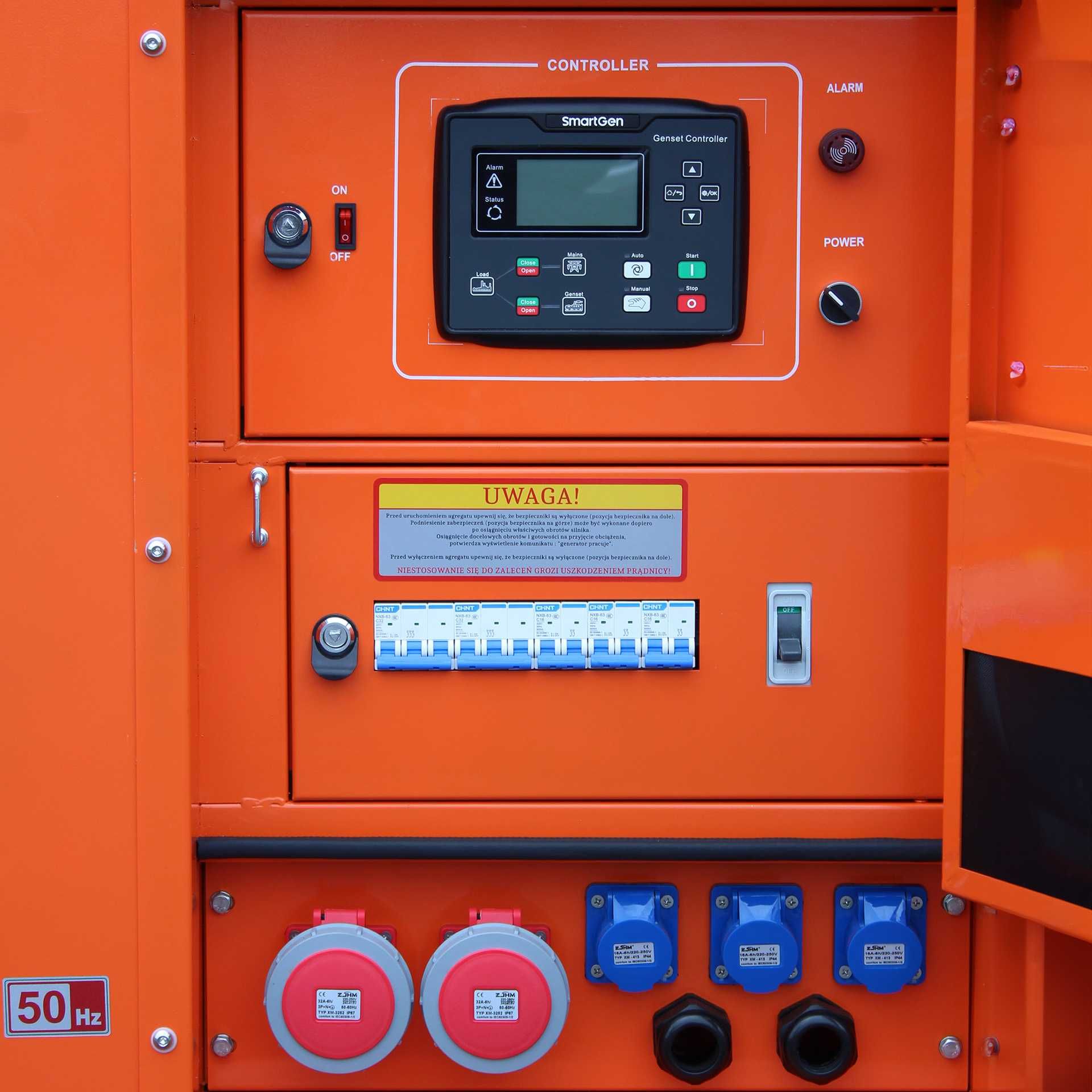Agregat prądotwórczy z AVR 55kW 60kW 70kVA 80kVA silnik Deutz