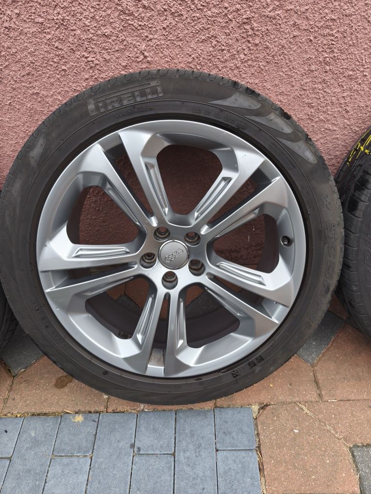 Koła Audi Q5 20 opony Pirelli-oryginalne