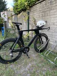 Rower TT triathlonowy custom, karbon