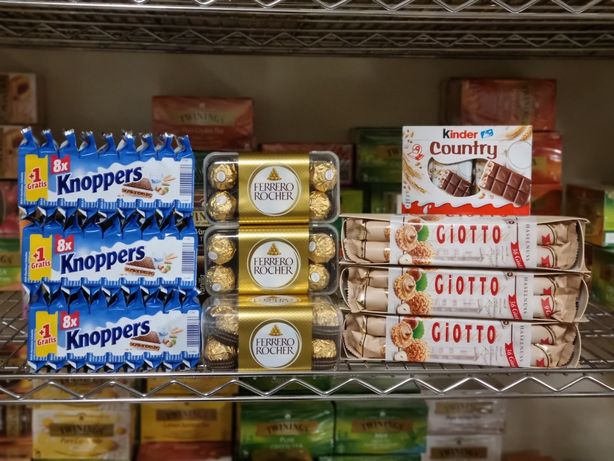 Giotto Ferrero Rocher Nutella Німеччина