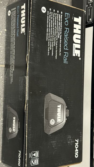 Belki dachowe thule evo audi a6 allroad 127cm